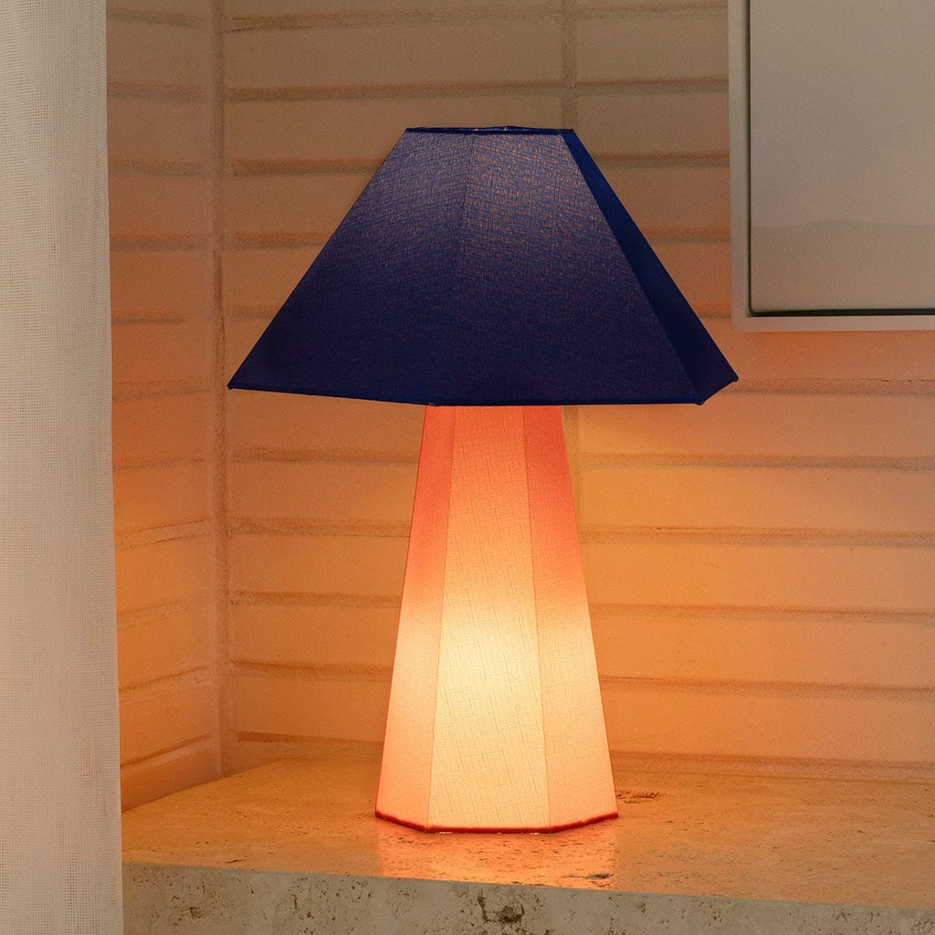 Blake Table Lamp - Azure Petal Image