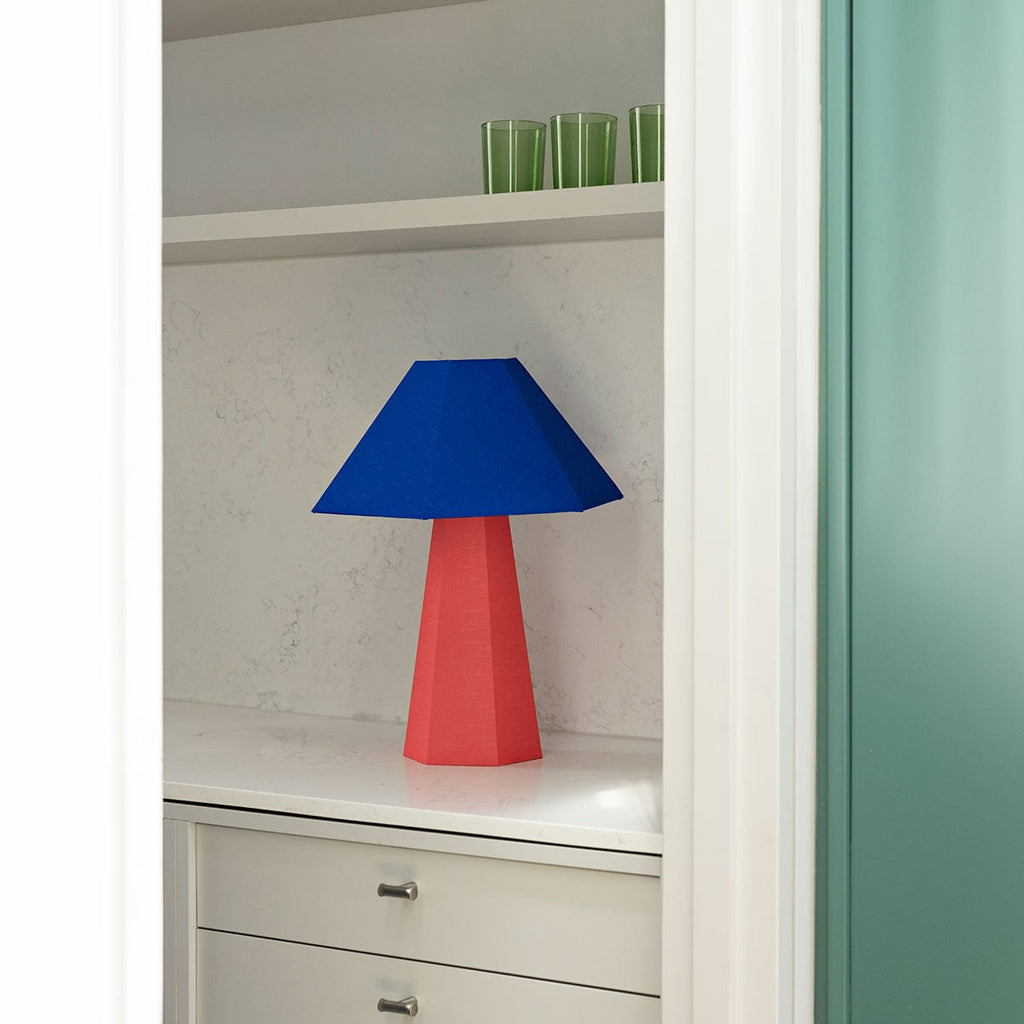 Blake Table Lamp - Azure Petal Image