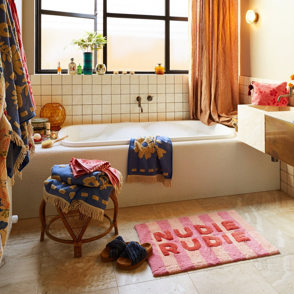 Bath Mats & Rugs Ira Nudie Rudie Bath Mat - Posy