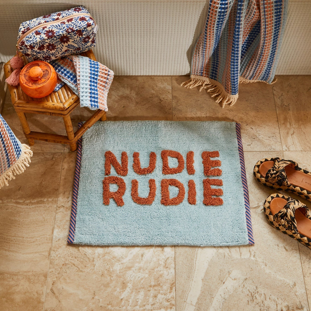 Bath Mats & Rugs Tula Nudie Bath Mat Mini - Sky