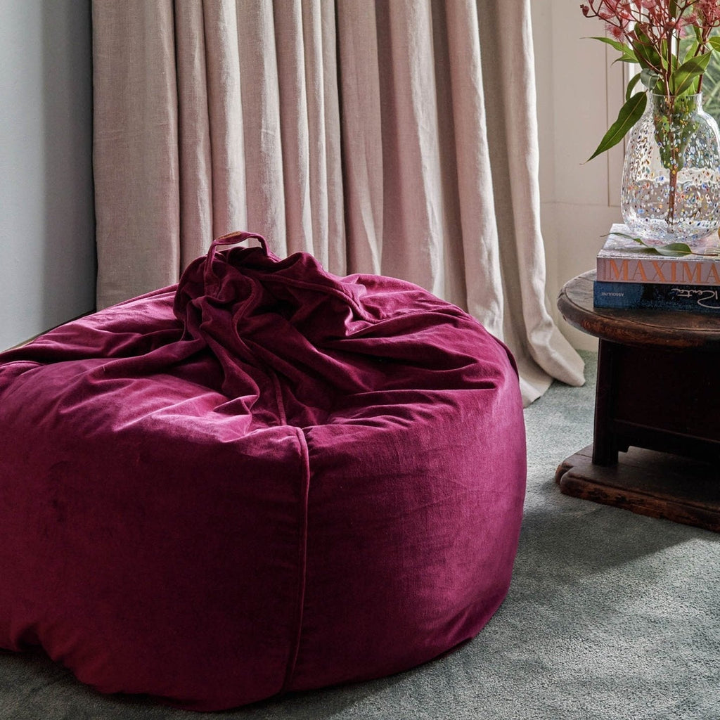 Bean Bag Chairs Anemone Velvet Beanbag