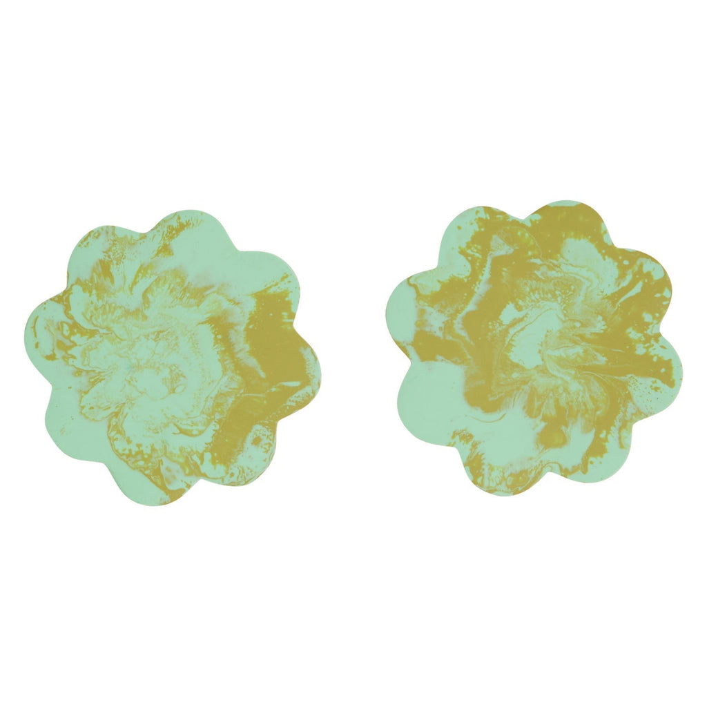 Coasters Cecilia Coasters Set of 2 - Artichoke