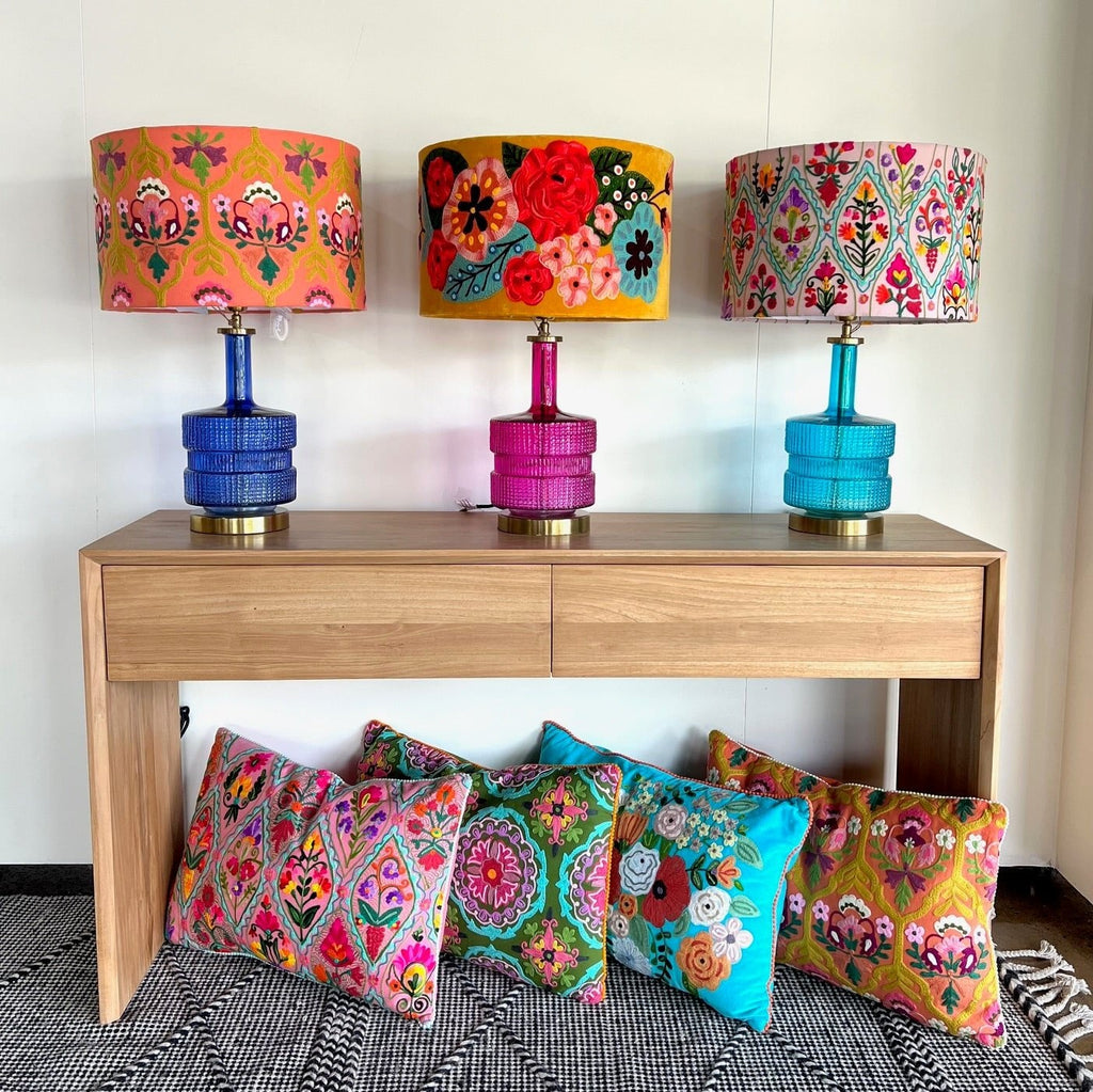 Lamp Shades Drum Shade - Sochi - Multicolour