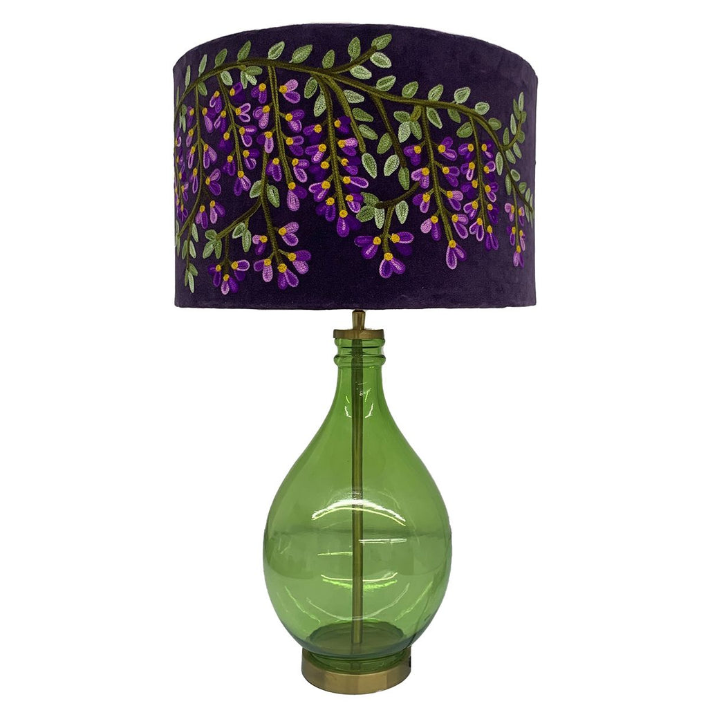 Lamp Shades Drum Shade - Wisteria - Lilac / Purple