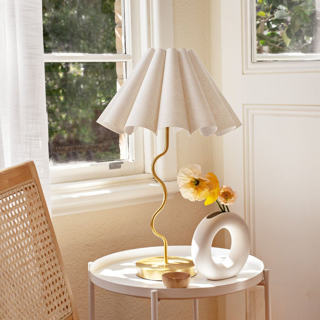 Lamps Cora Table Lamp Neutral/Gold