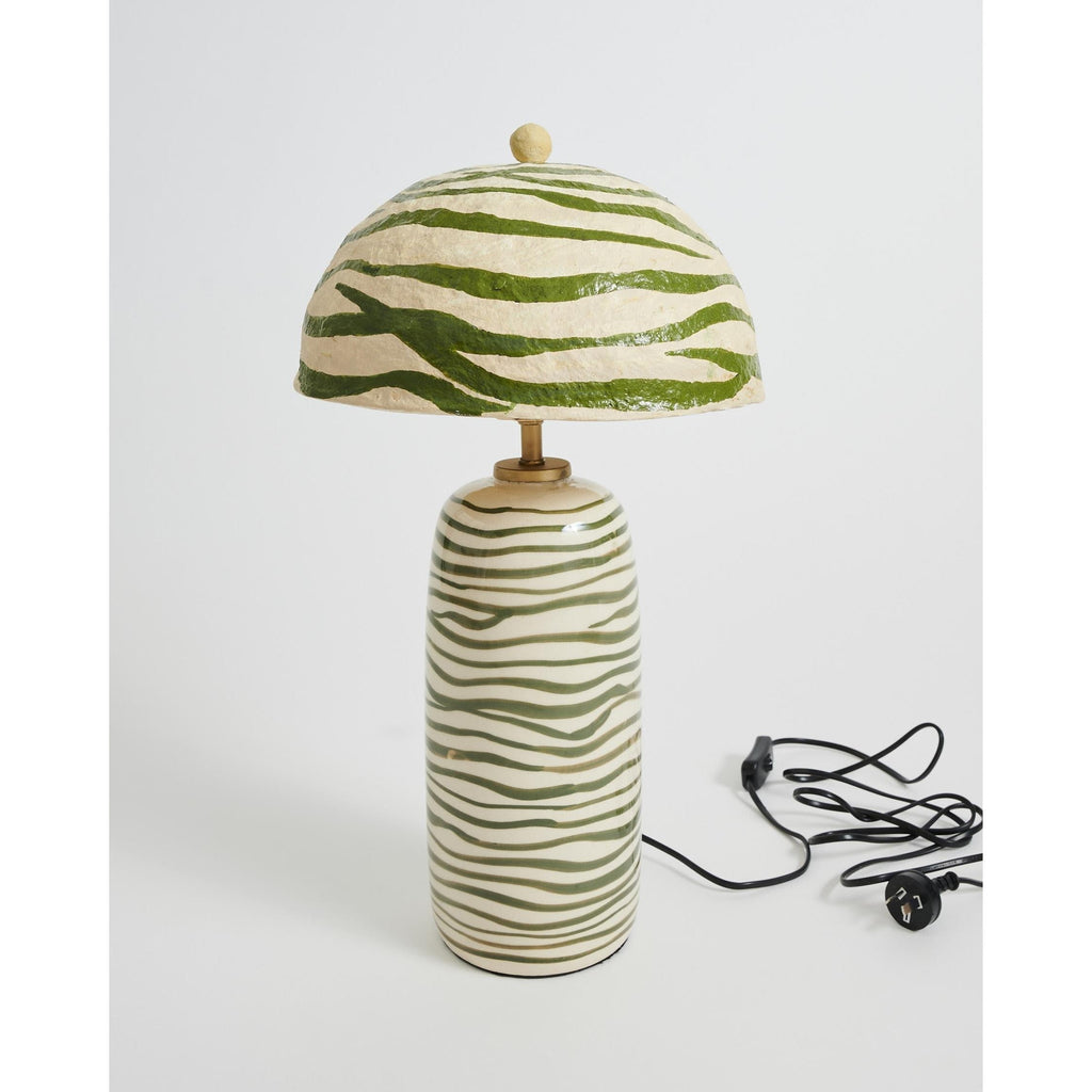 Lamps Pine Ripple Ceramic Lamp