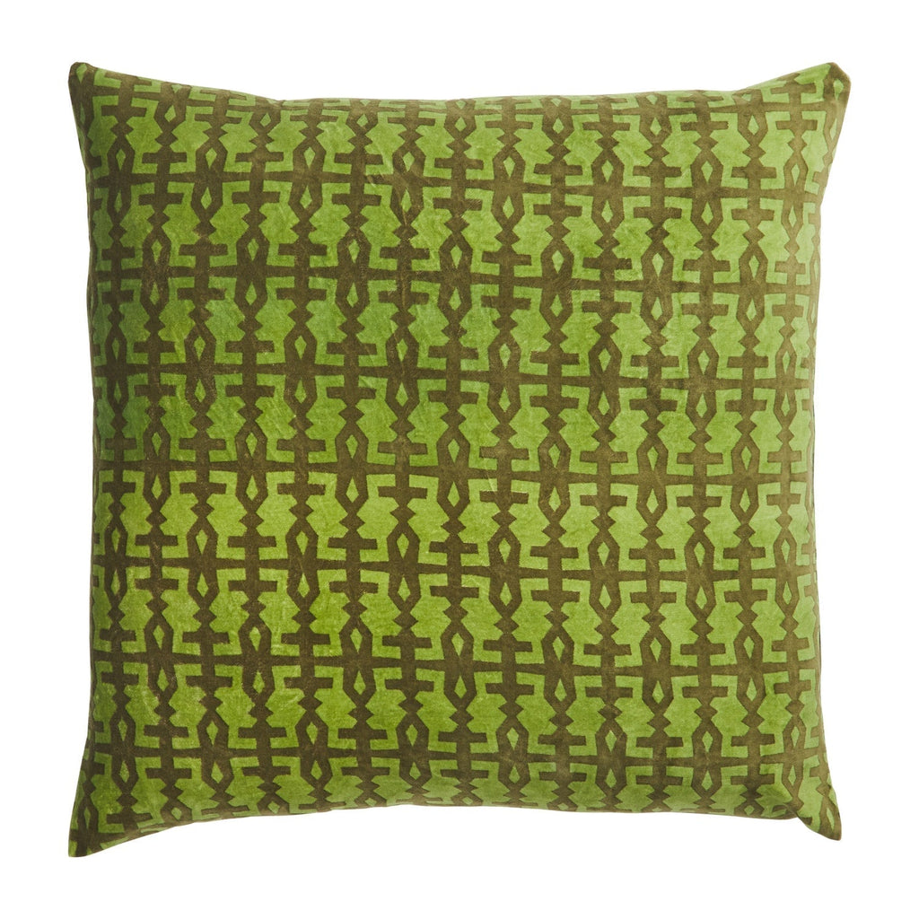 Amata Velvet Cushion - Palm Image