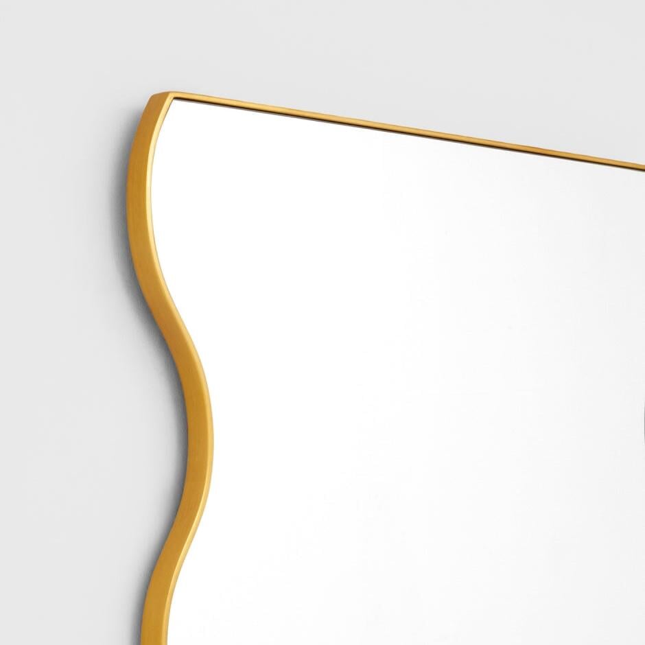 Mirrors Artemis Brass Mirror 75X90cm