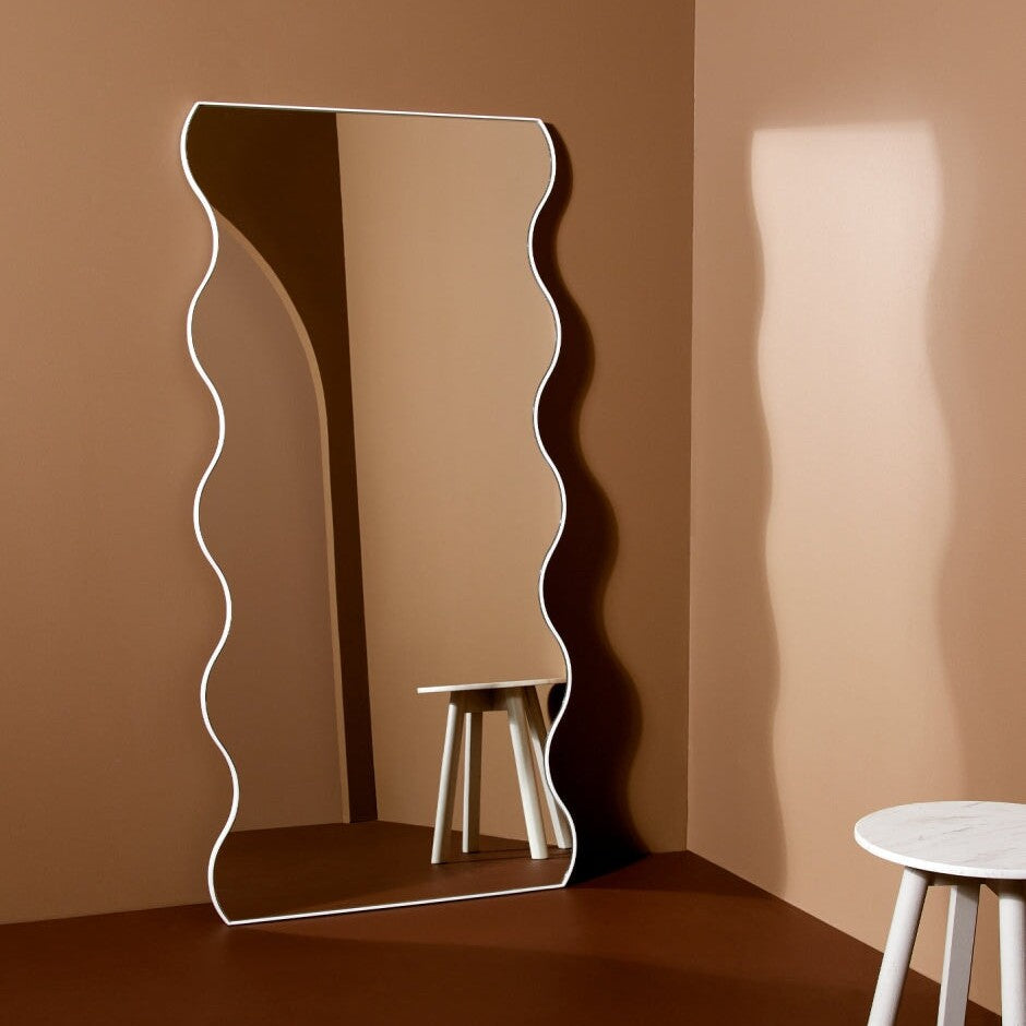 Mirrors Artemis Bright White Mirror 80x165cm