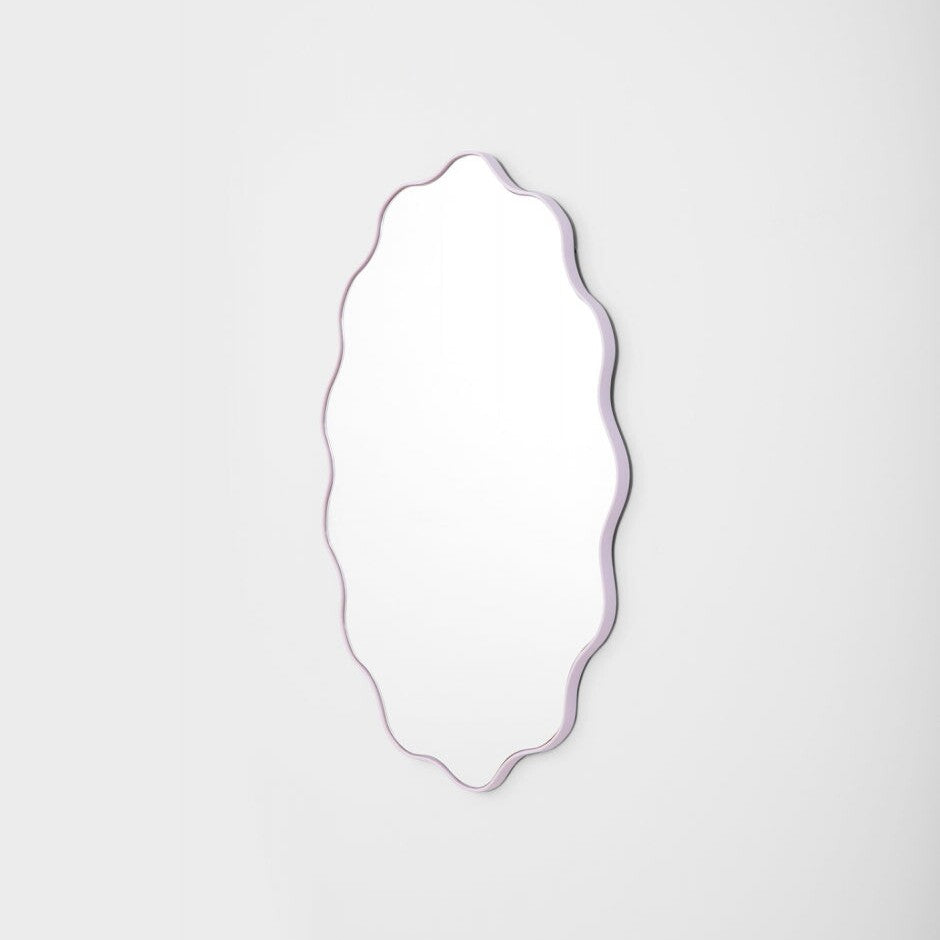 Mirrors Artemis Oval Lilac Mirror