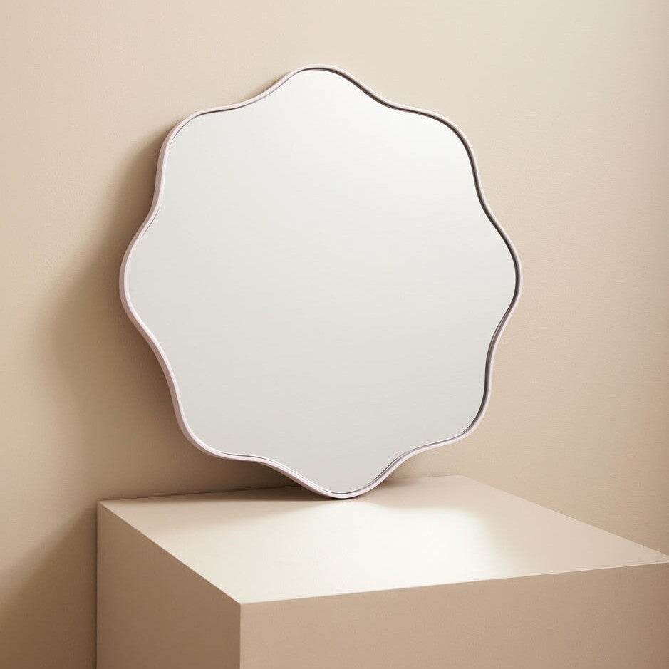 Mirrors Artemis Round Lilac Mirror 65X65cm