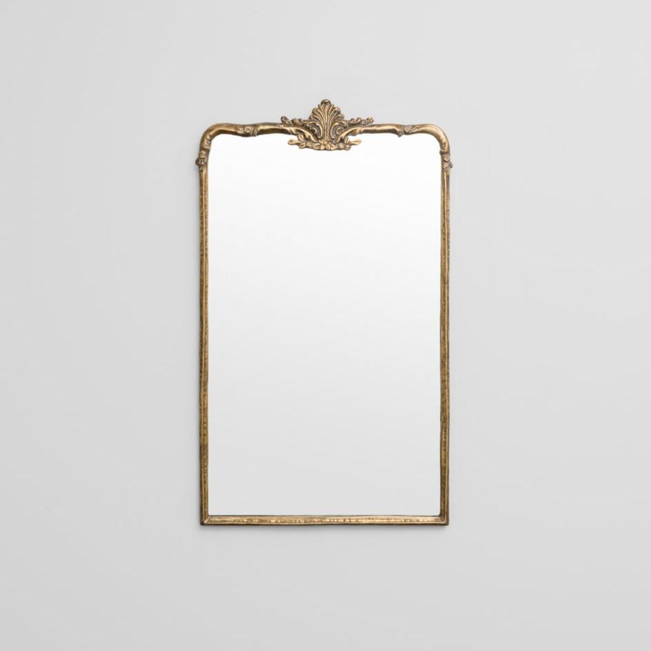 Mirrors Lorraine Antique Brass Mirror