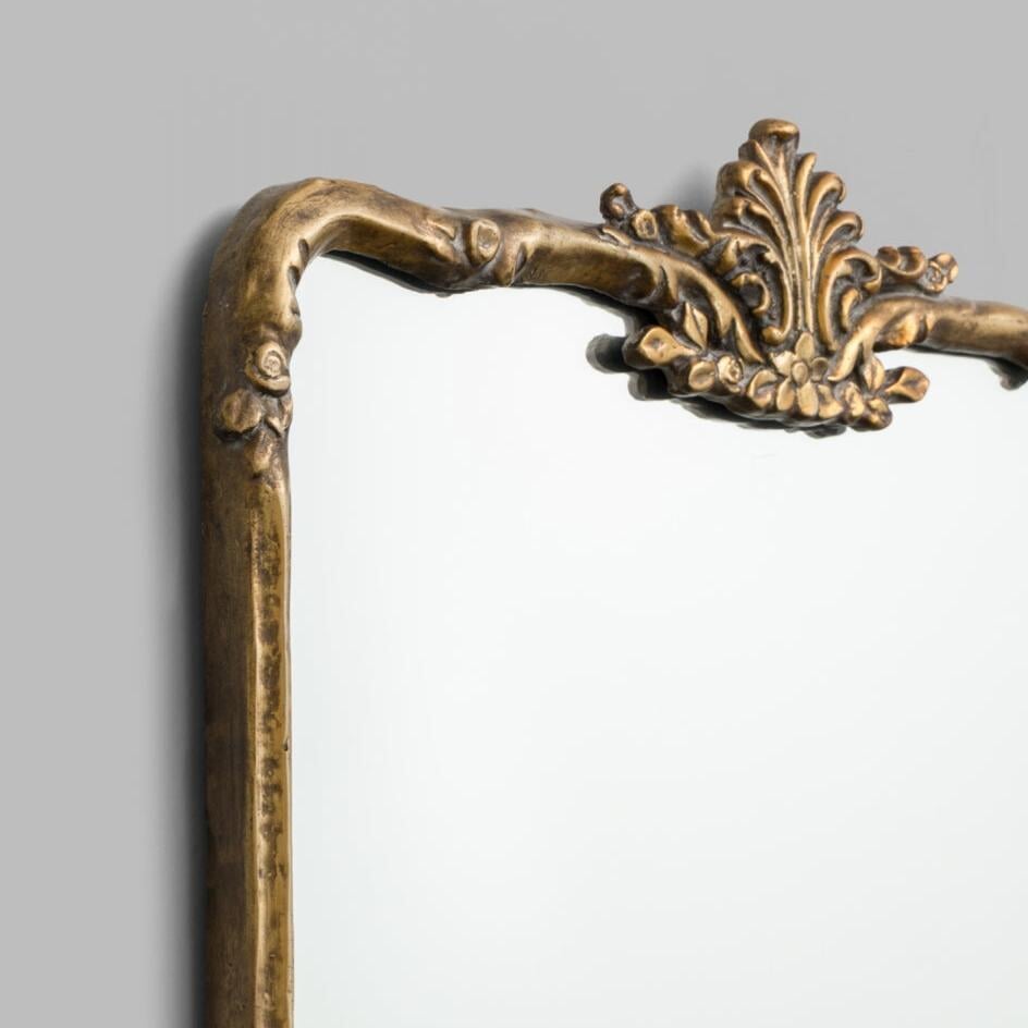 Mirrors Lorraine Antique Brass Mirror