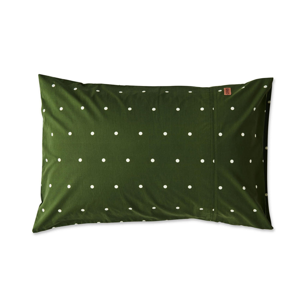 Pillowcases & Shams Polkadot Cactus Organic Cotton Pillowcases Standard Set Of 2