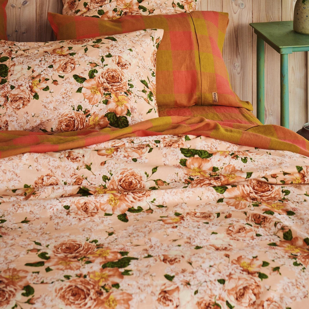 Quilts & Comforters Rose Garden Organic Cotton Quilt Cover