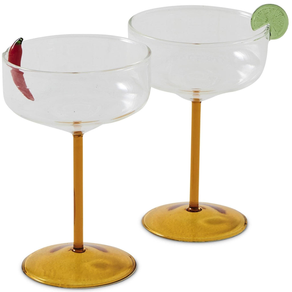 Stemware Amigo Margarita Glass Set Of 2