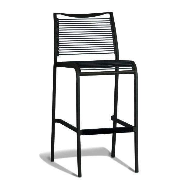 Table & Bar Stools Wesson Indoor Outdoor Stool 750MM Black Ex-Display