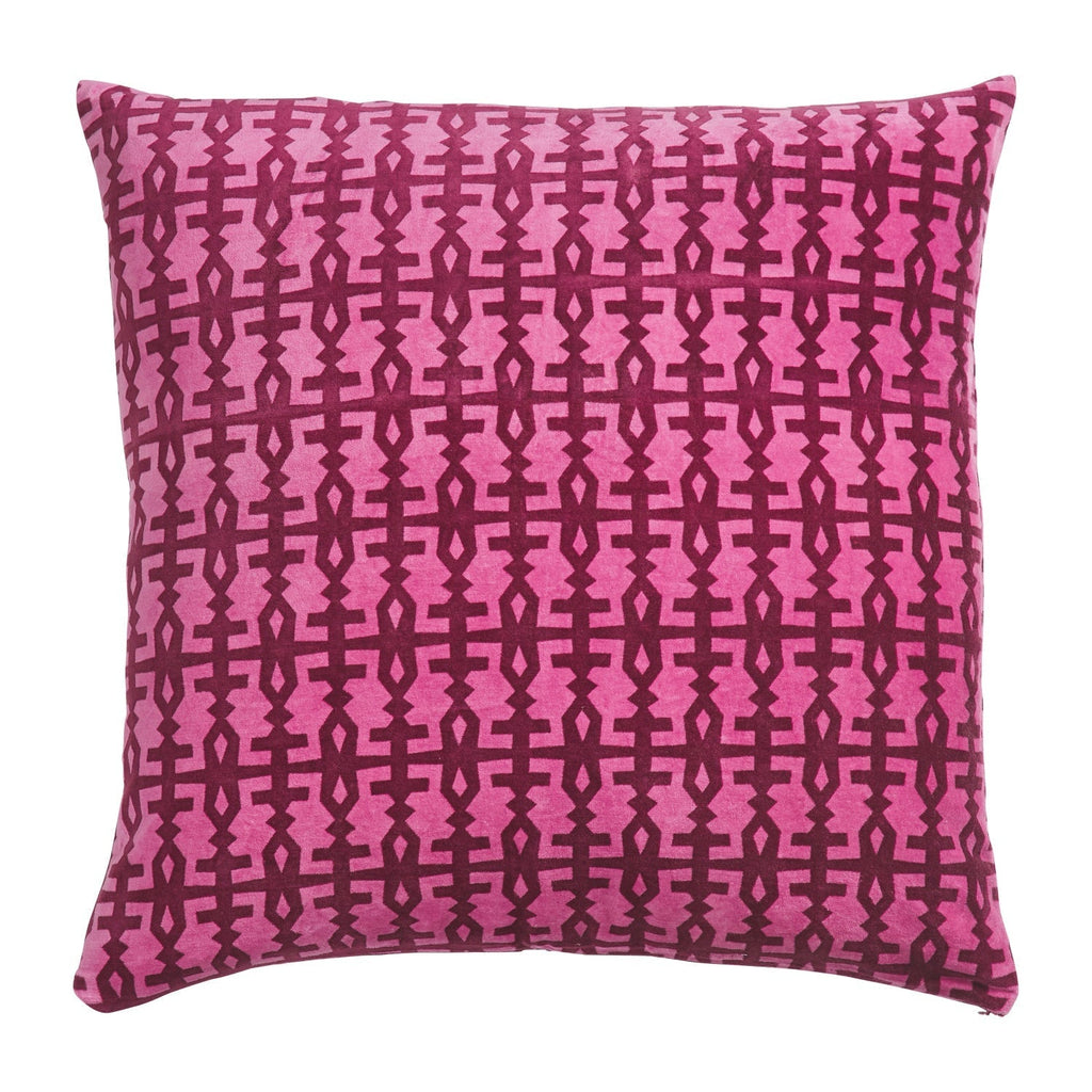 Throw Pillows Amata Velvet Cushion - Rosewater