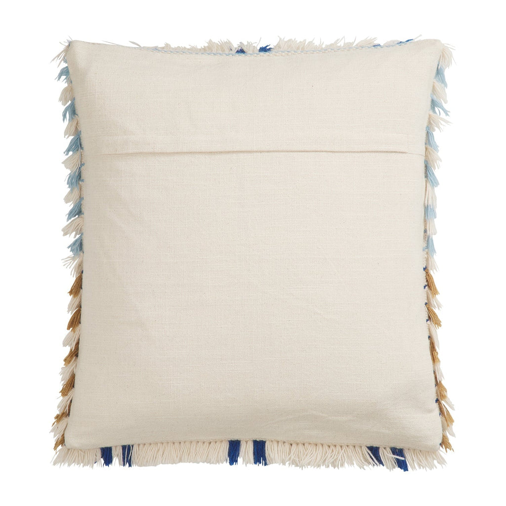 Throw Pillows Saanvi Tufted Cushion - Sky