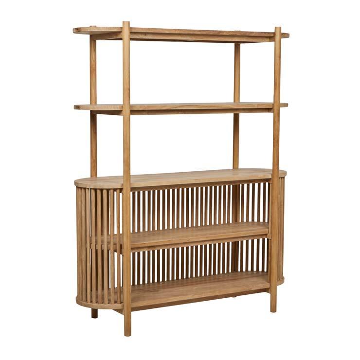 Bookcases & Standing Shelves Tully Teak Bookcase