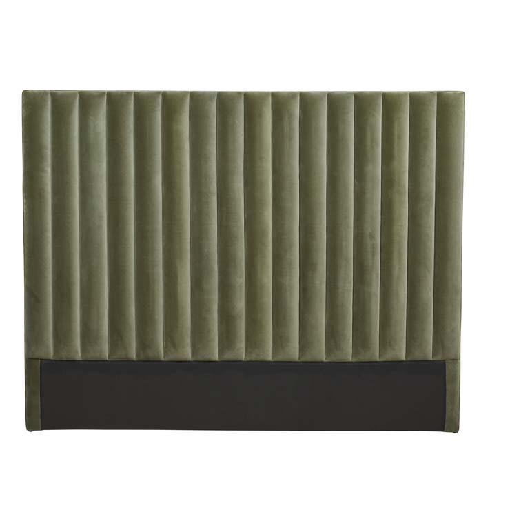 Headboards & Footboards Olive Green Velvet / Queen Kennedy Tufted Bedhead