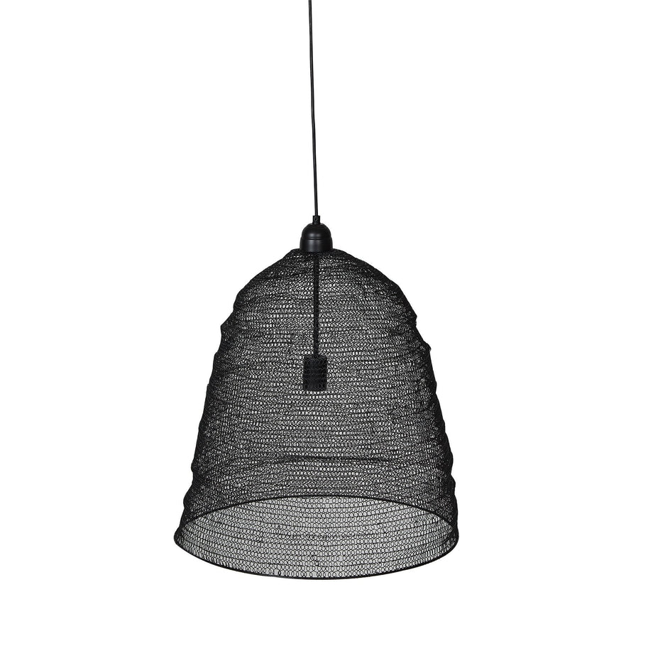 Black store wire lamp