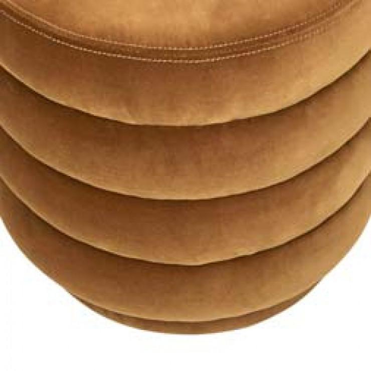 Ottomans Kennedy Ribbed Round Ottoman