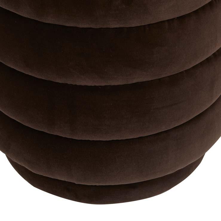 Ottomans Kennedy Ribbed Round Ottoman