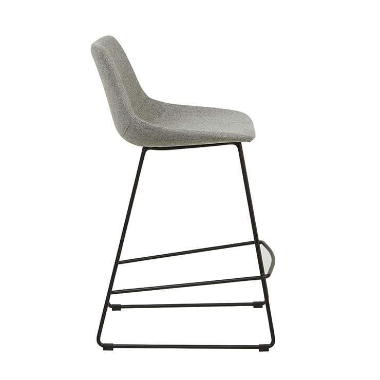 Table & Bar Stools Arnold Barstool Grey Speckle/Black, Ex-Display