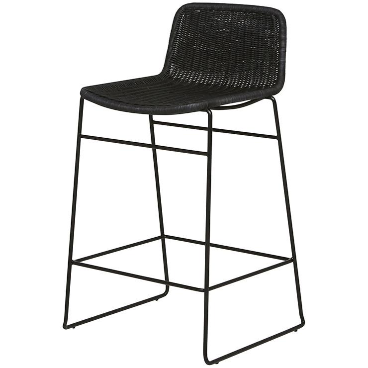 Table & Bar Stools Black/Black Olivia Barstool