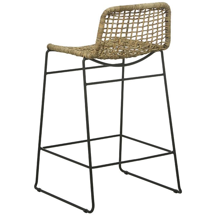 Table & Bar Stools Olivia Open Weave Barstool