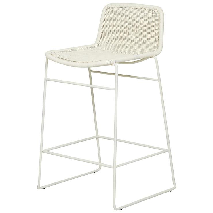 Table & Bar Stools White/White Olivia Barstool