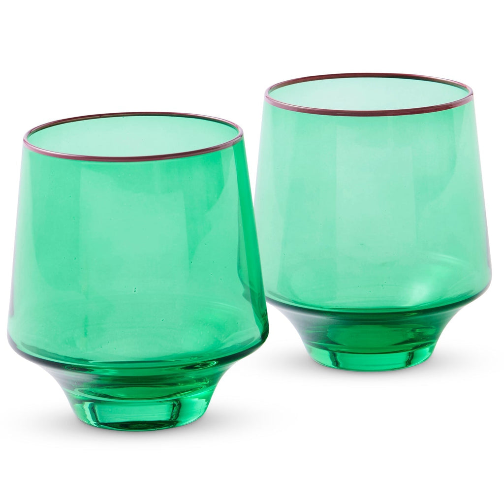 Tumblers Jaded Tumbler Glass Set Of 2