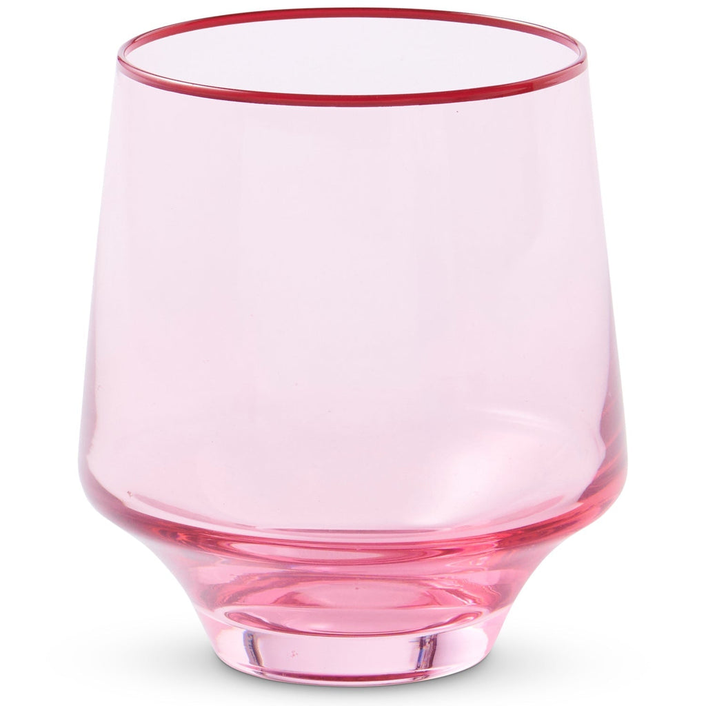 Tumblers Rose With A Twist Tumbler Glass Set Of 2